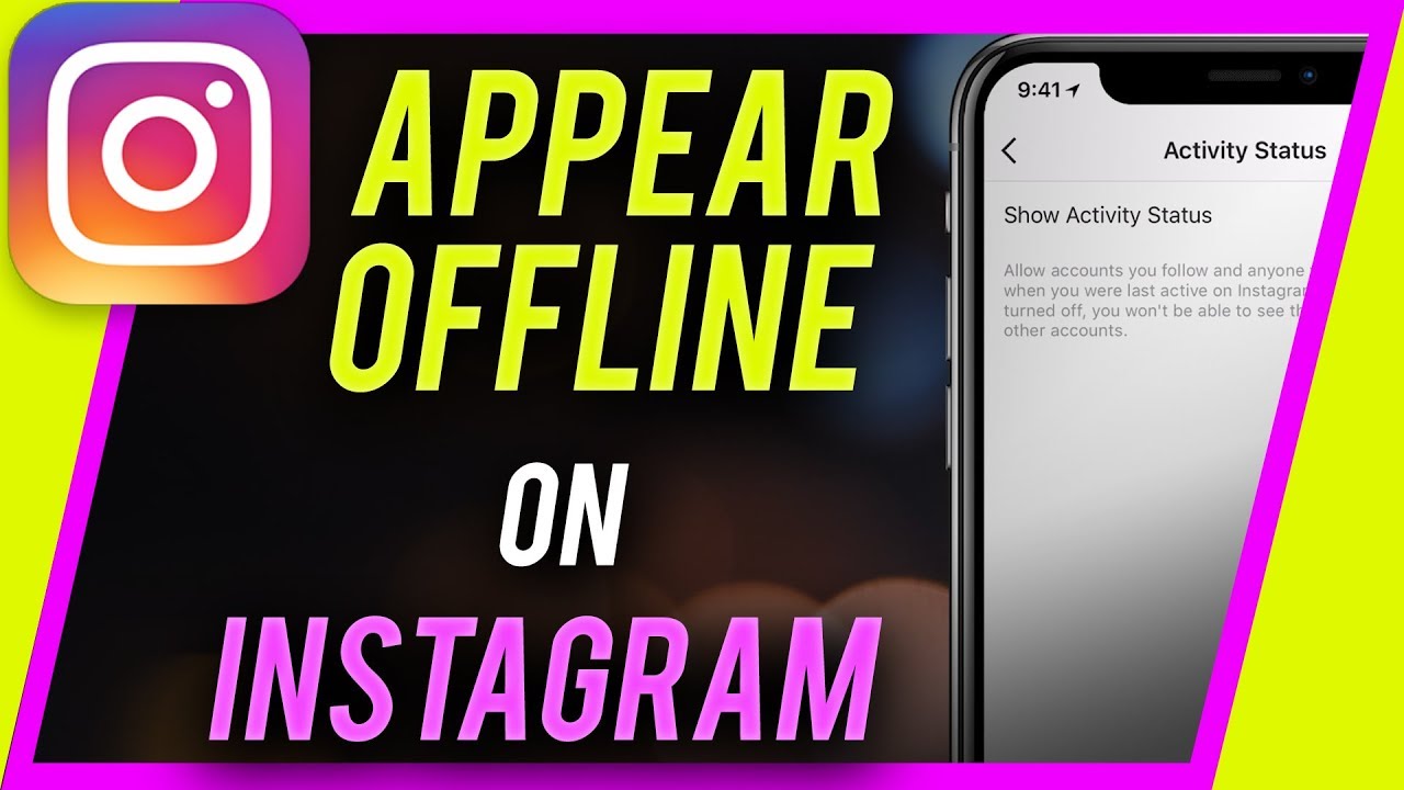 Appear offline on Instagram