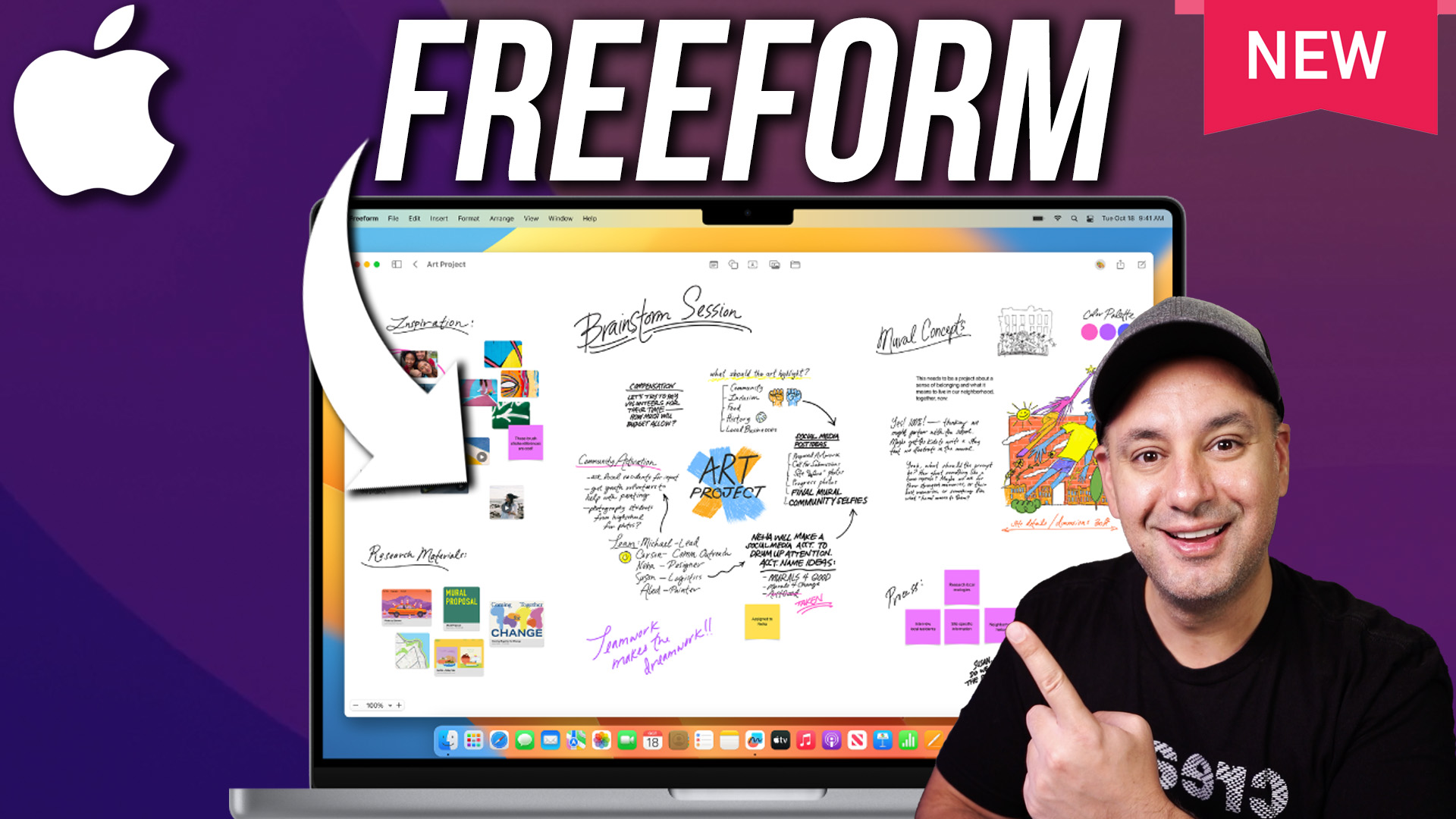 How to Use Freeform on Mac