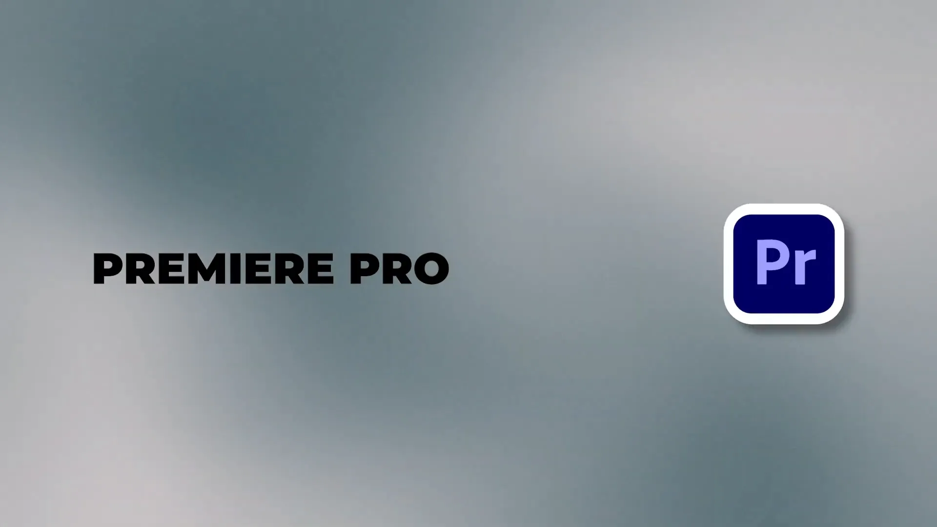 Adobe Premiere Pro interface