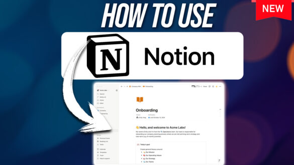 notion tutorial