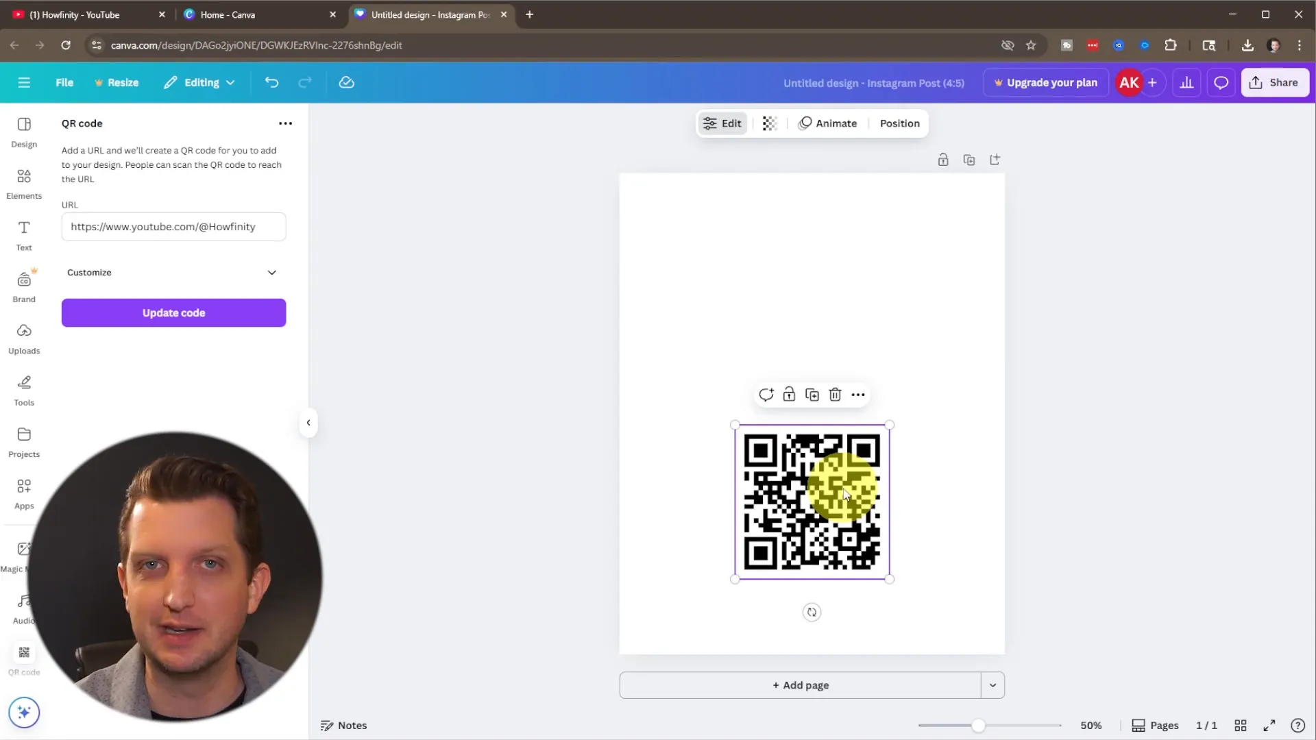 Two methods to create QR codes summary