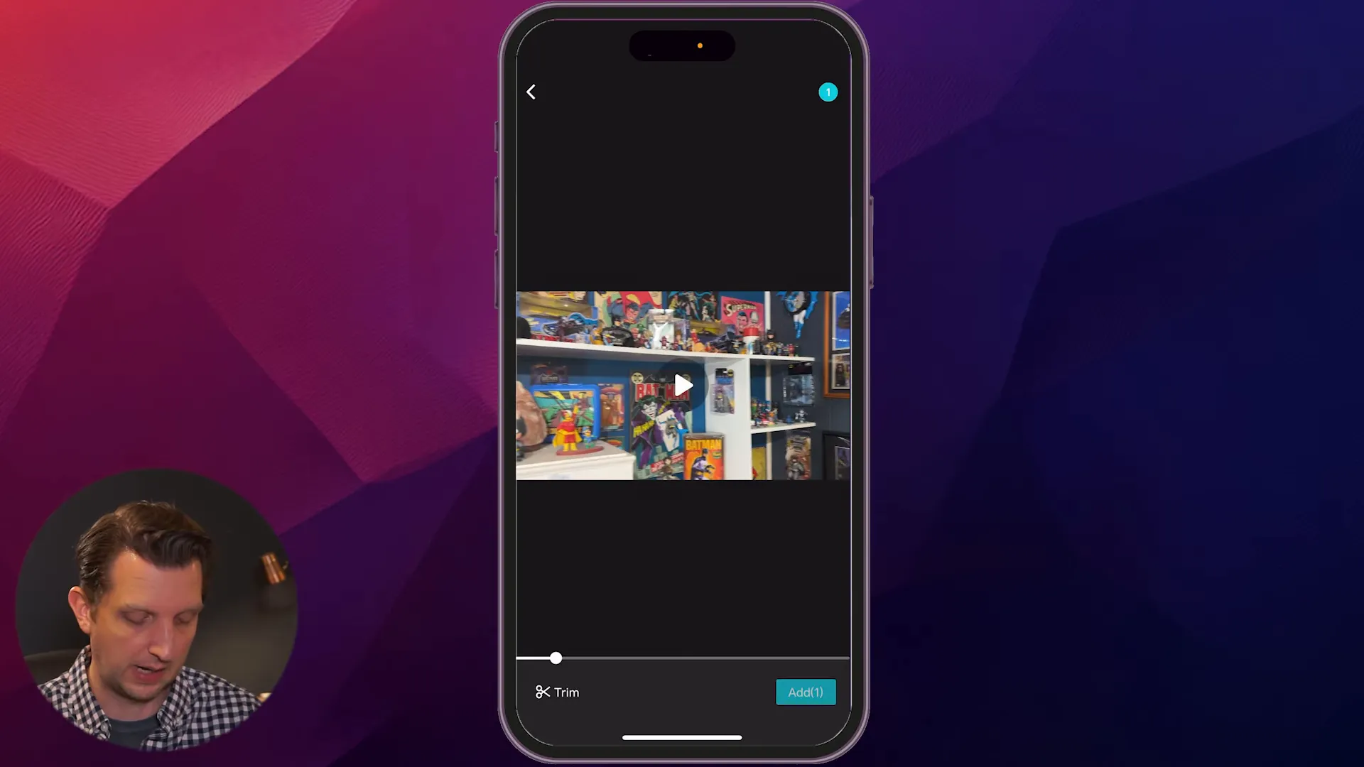 CapCut home screen with 'New Project' button