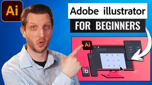 video thumbnail for 'How To Use Adobe Illustrator - Beginner's Tutorial'